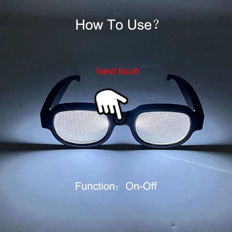Detective Conan LED Glasses & Bowtie – Light-Up Cosplay Accessories
