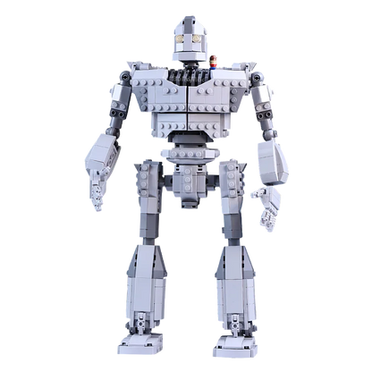 MOC Mechanical Series Iron Robot Building Blocks Classic Movie Giant Bricks Game Toy Assemble Model For Children Birthday Gifts