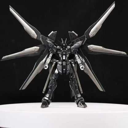 Gaoke HG 1/144 Model Kit ZGMF-X20A  Strike Freedom Midnight Color With Wing Of Light Assembly Action Figures Plastic Model Toy