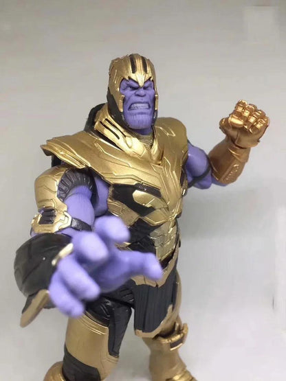 Wield the Power of Thanos! Marvel SHFiguarts Thanos Action Figure - 7.2", Highly Detailed, Articulated, Perfect for Collectors