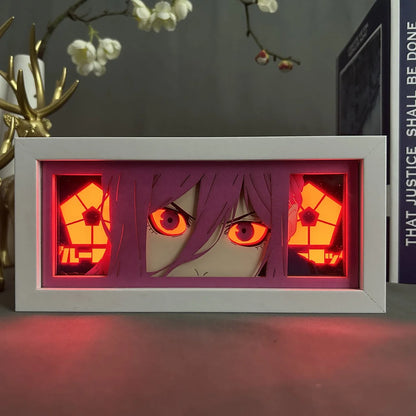 Anime LED Night Light – Haikyuu!!, Blue Lock & Demon Slayer Lamp