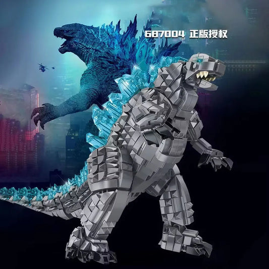 In stock games Monster dinosaur movie Series moc Building Block model toy cus-laa gifts Christmas kids set 1284pcs