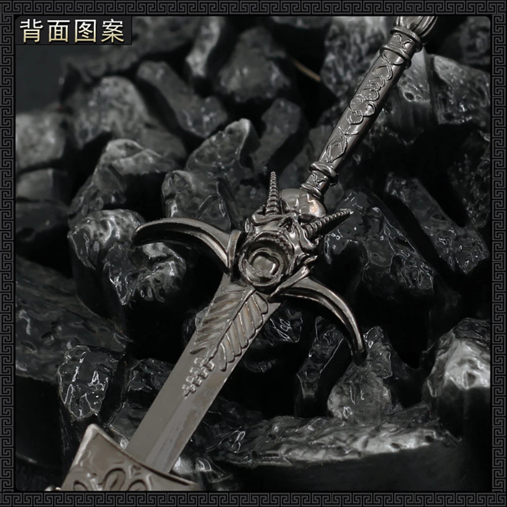 Dante Rebellion Sword Keychain | Devil May Cry Metal Anime Accessory