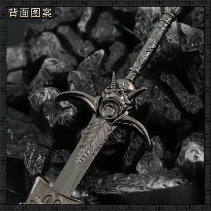Dante Rebellion Sword Keychain | Devil May Cry Metal Anime Accessory