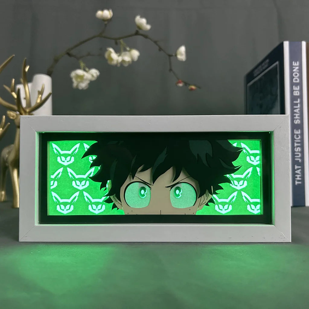Anime LED Night Light – Haikyuu!!, Blue Lock & Demon Slayer Lamp