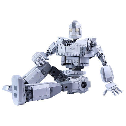 MOC Mechanical Series Iron Robot Building Blocks Classic Movie Giant Bricks Game Toy Assemble Model For Children Birthday Gifts