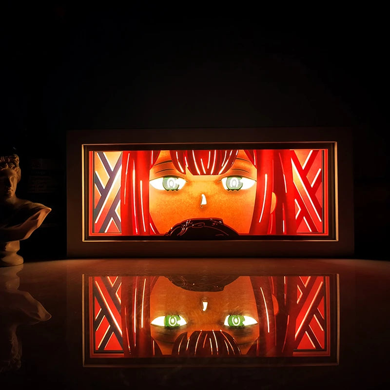 Dragon Ball 3D LED Light Box – Anime Paper-Cut Night Lamp with Remote