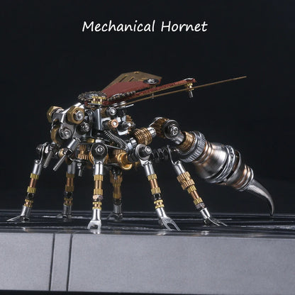 Mechanical Insect Iron Metal DIY Building Blocks 3D Three-Dimensional Assembly Model Puzzle toys Birthday Gift for Kid Adult