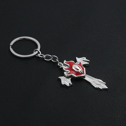 Bleach Thousand-Year Blood War Keychain – Ichigo Zangetsu Pendant