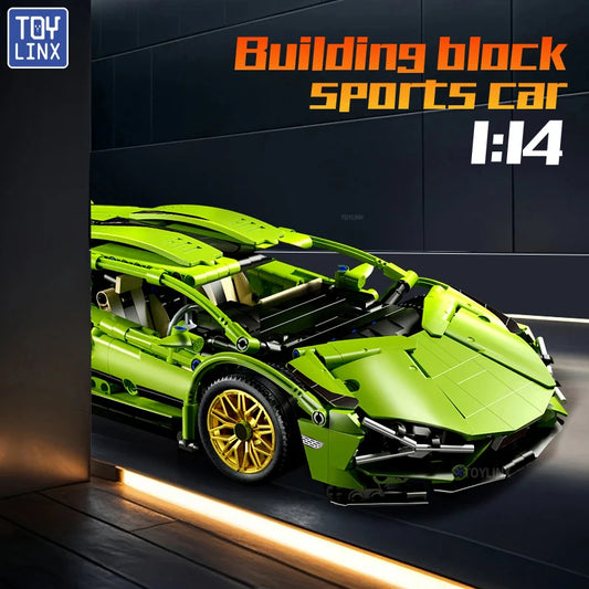 ToylinX Racing Car Model – Speedy Technical Building Blocks!