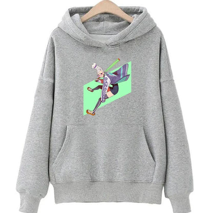 Dandadan Ayase Seiko Hoodie - Harajuku Aesthetic Sweatshirt for Women & Couples