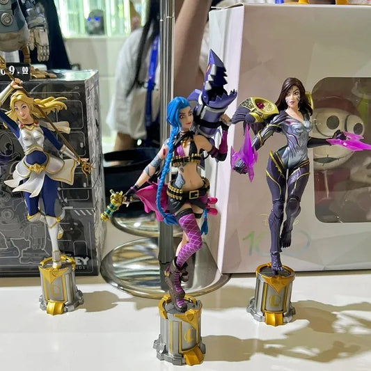 League of Legends Action Figures - Lux, Kaisa & Jinx Collectibles