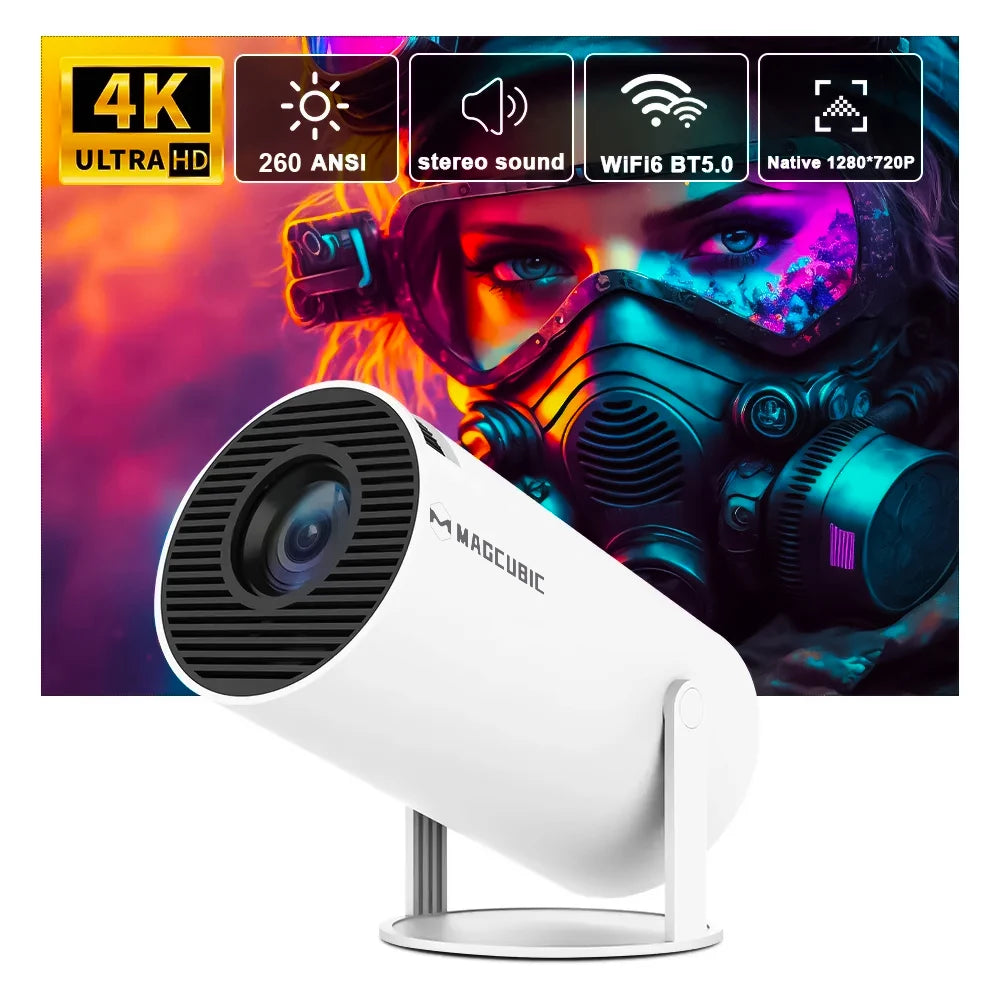 Unleash the Big Screen Experience with the Upgraded Transpeed 4K Wifi6 Projector (HY300 Pro)! - Rexpect Nerd