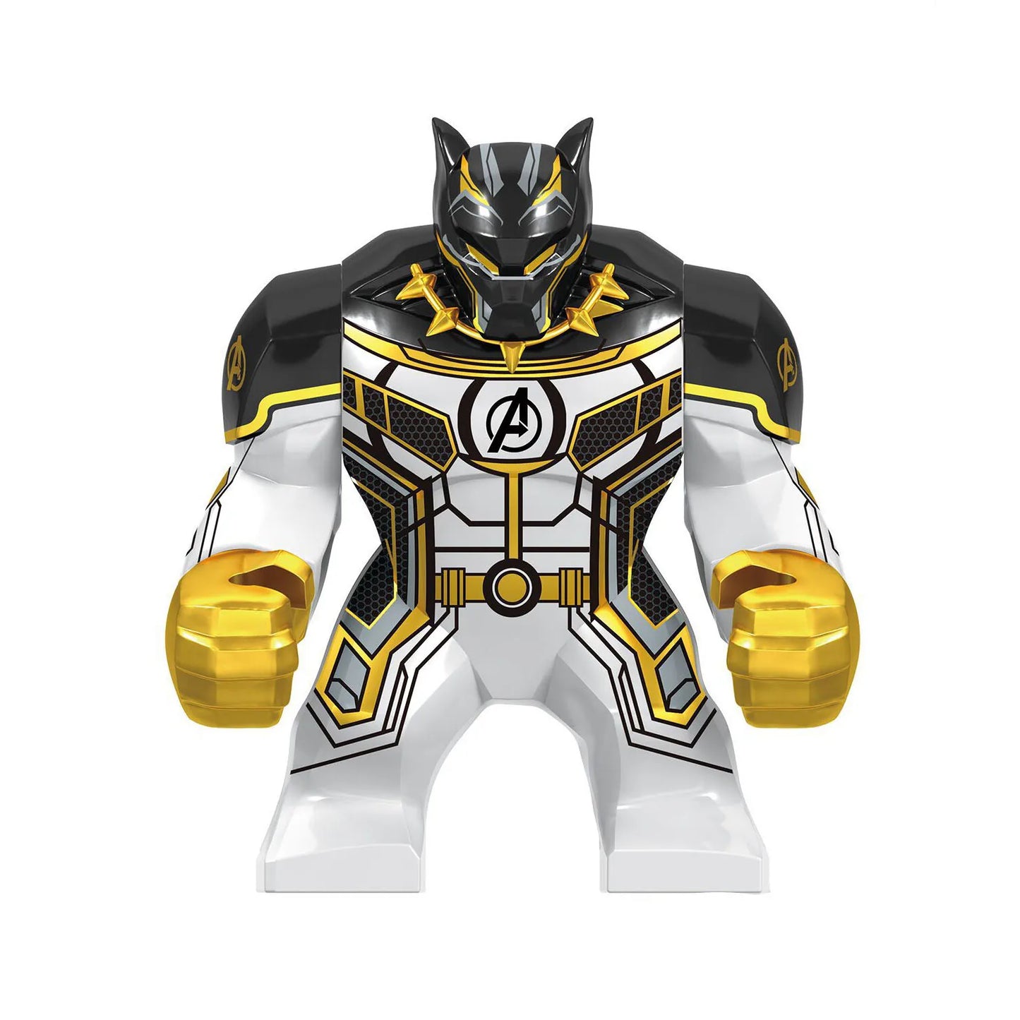 New Marvel 3D superhero characters large model building blocks assembly toys children's birthday gifts boys girl