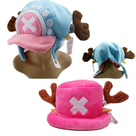 Adorable Anime Style! Kawaii Chopper Plush Hat - Warm, Cozy & Perfect for Cosplay or Everyday