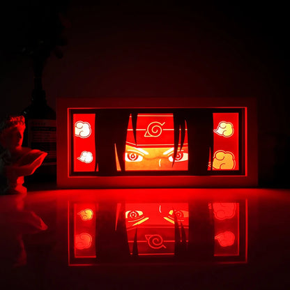 Dragon Ball 3D LED Light Box – Anime Paper-Cut Night Lamp with Remote
