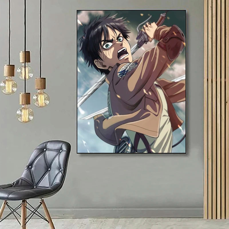 Unleash Your Inner Titan Shifter with the Attack on Titan 5D Diamond Painting Kit (2024 Edition)! - Rexpect Nerd