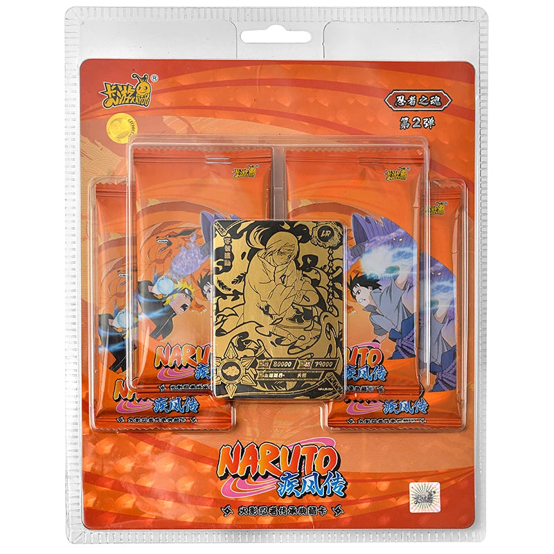 Original KAYOU Naruto Cards – Ninja World Collection Trading Box