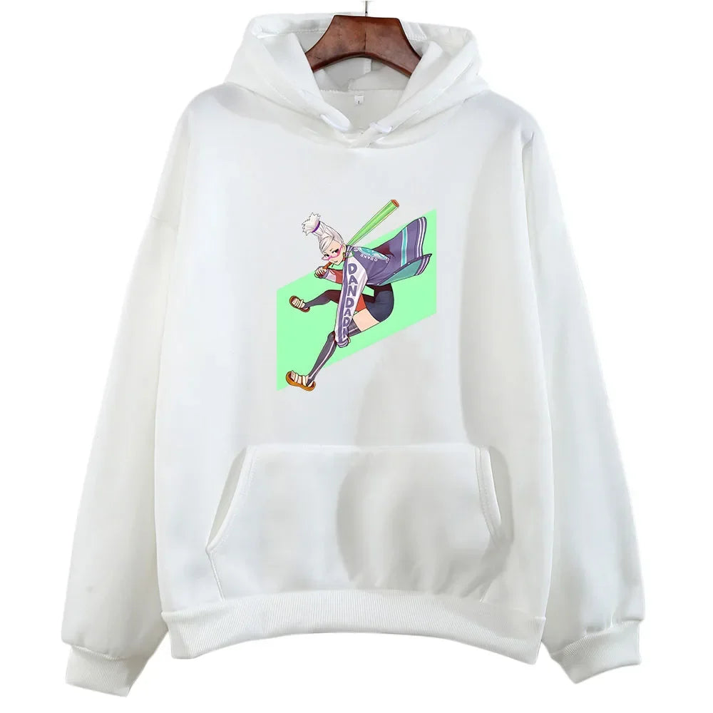 Dandadan Ayase Seiko Hoodie - Harajuku Aesthetic Sweatshirt for Women & Couples