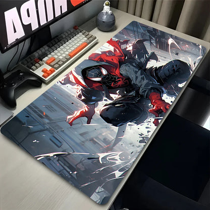 Marvel Spider Man Mouse Pad XXL Anime HD Rubber Keyboard Mousepad Suitable For Office Desk Laptops Gaming Accessories Non Slip