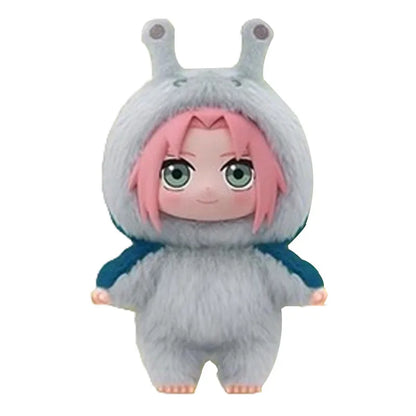 100% Original EAKI Naruto Blind box Shippuden Party Series Stuffed Plush Handmade Ornament Toy Collection Gift
