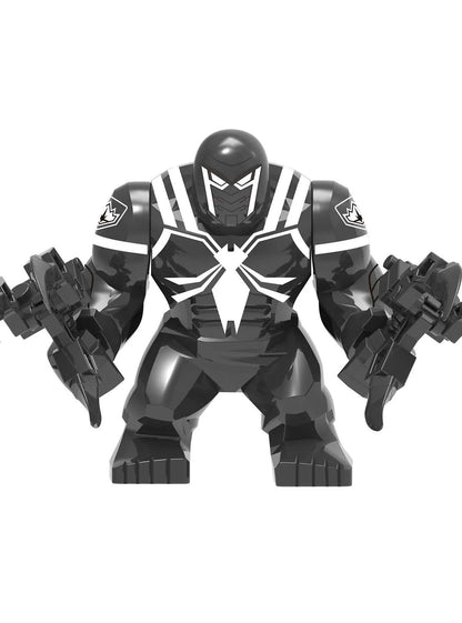 New Marvel 3D superhero characters large model building blocks assembly toys children's birthday gifts boys girl