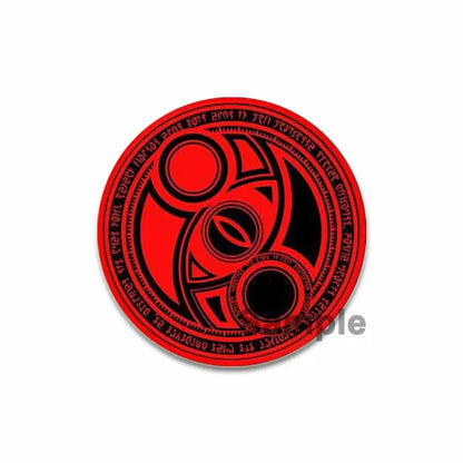 58mm Game Anime Devil May Cry Brooches Dante Cartoon Badge HD Print Handmade Pins for Backpack Accessories Clothes Decoration