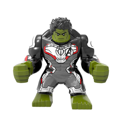New Marvel 3D superhero characters large model building blocks assembly toys children's birthday gifts boys girl