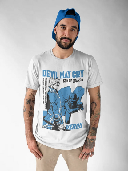 Devil May Cry virgil Unisex Men's Cotton T-Shirt All Size