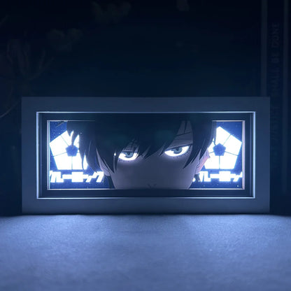 Anime LED Night Light – Haikyuu!!, Blue Lock & Demon Slayer Lamp