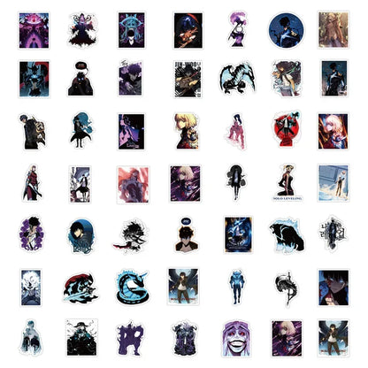 Solo Leveling Anime Stickers Waterproof Decal Pack