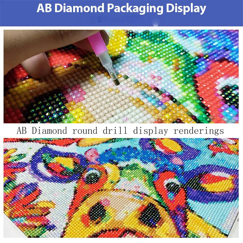 Unleash Your Creativity with a Sparkling Cartoon Diamond Painting Kit! - Rexpect Nerd