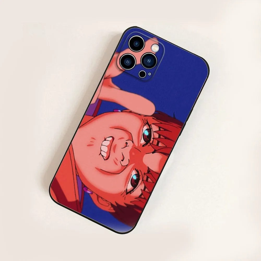 Dandadan Anime Phone Case - Soft Silicone Protective Cover for iPhone Models