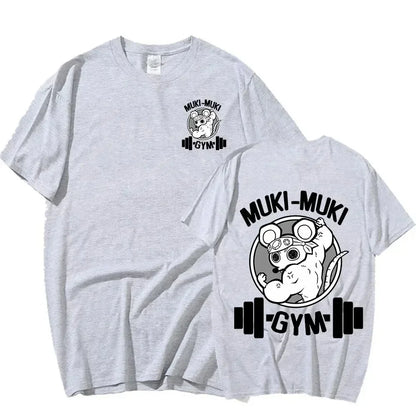 Uzui Tengen Ninja Mice T-Shirt – Demon Slayer Gym Tee for Anime Fans