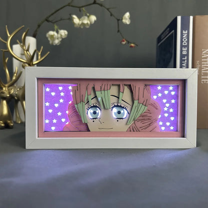 Anime LED Night Light – Demon Slayer, Chainsaw Man & Berserk Lamp