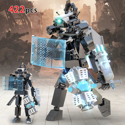 New Skibidi Toileted TVman Multi Joined Mini Action Figures Building Blocks TVman Speakerman Cameraman Model Toys for Kid Gift
