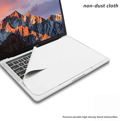 for MacBook Pro 13/15/16 Inch Microfiber Dustproof Laptop Screen Cleaning Cloth Protective Notebook Palm Keyboard Blanket Cover