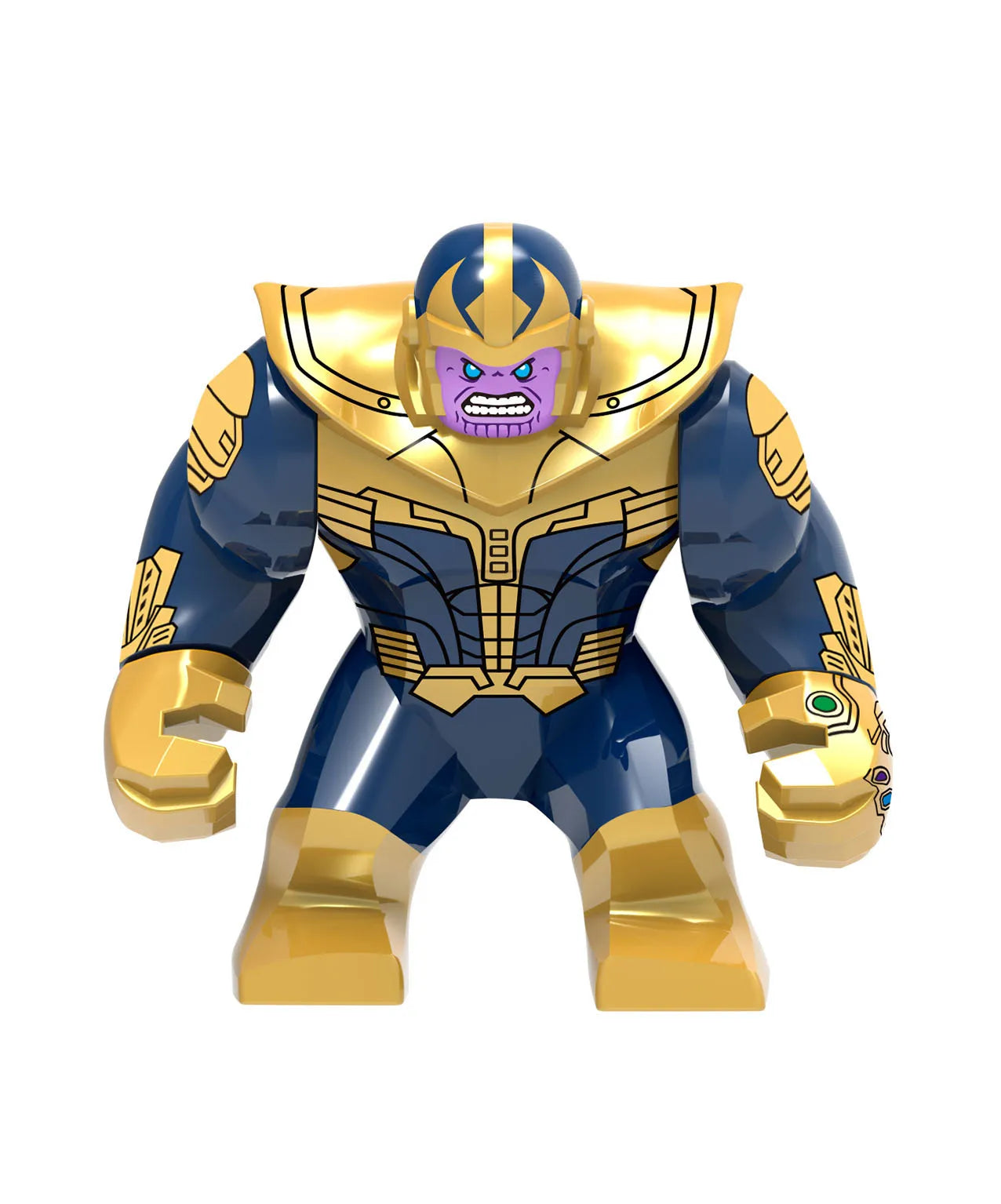 New Marvel 3D superhero characters large model building blocks assembly toys children's birthday gifts boys girl