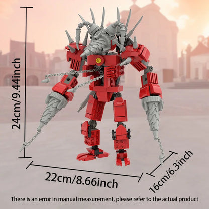 MOC Skibidi Toilet Building Blocks Set Titan Speakerman Cameraman Tvman Bricks DIY Model Toys For Kid New Year Birthday Gifts