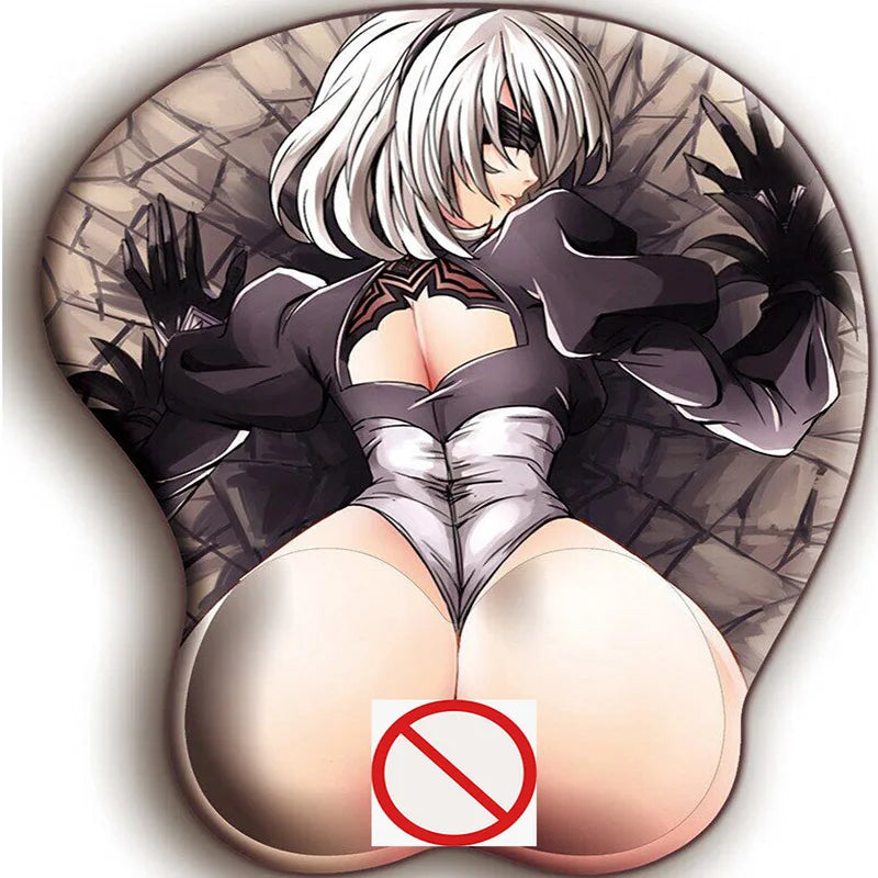 26 x 22cm Anime Mousepad with Wrist Rest for Enhanced Comfort! - Rexpect Nerd