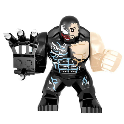 New Marvel 3D superhero characters large model building blocks assembly toys children's birthday gifts boys girl