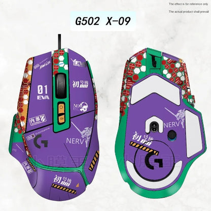 Compatible G502 X PLUS wireless/wired mouse special sticker matte protection custom all-inclusive film replacement accessories