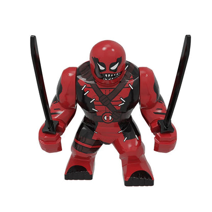 New Marvel 3D superhero characters large model building blocks assembly toys children's birthday gifts boys girl