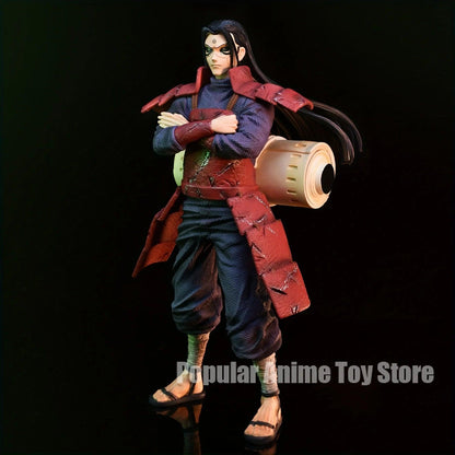 Experience the power of the Uchiha Clan with this stunning 10.62in/27cm PVC action figure of Uchiha Madara from the Naruto anime series.