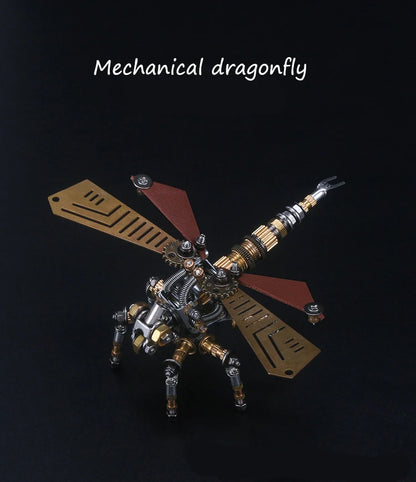 Mechanical Insect Iron Metal DIY Building Blocks 3D Three-Dimensional Assembly Model Puzzle toys Birthday Gift for Kid Adult