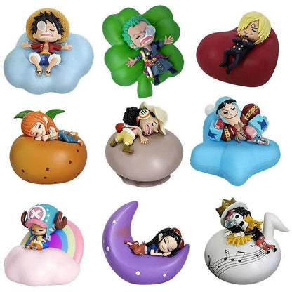 One Piece Night Light Collection - Luffy, Zoro, Nami, Sanji & More! Glowing Figure Lamps, Perfect for Fans of All Ages