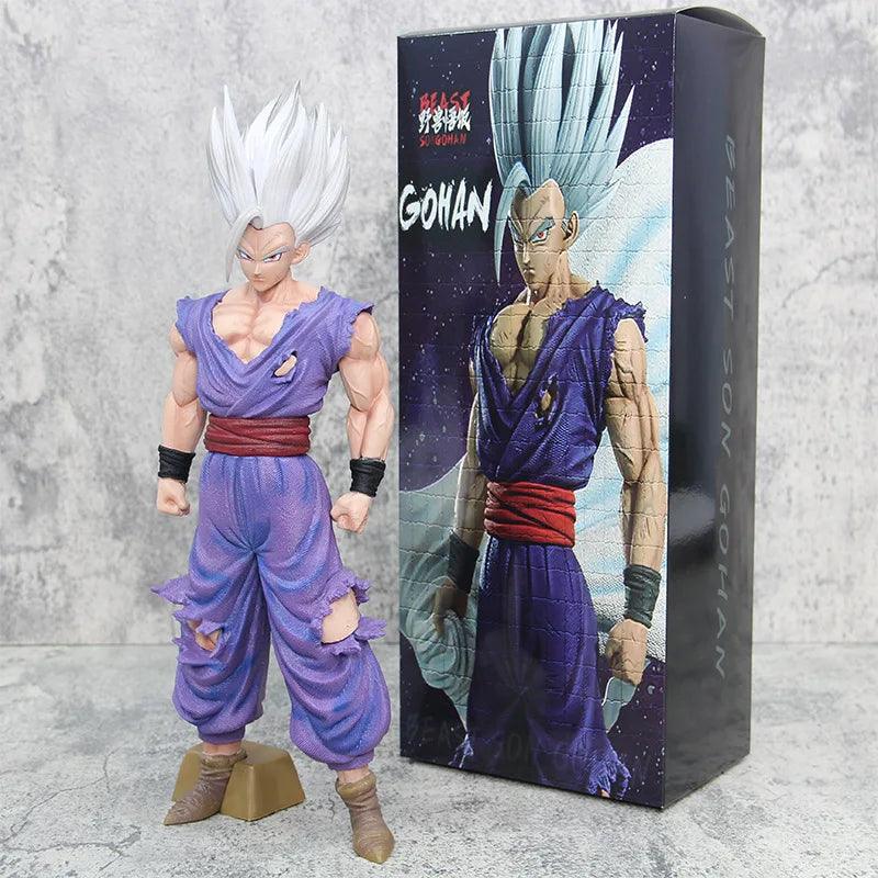 33cm Dragon Ball Z Figures Son Gohan Anime Figure Goku Super Saiyan Gk Figurine Pvc Statue Model Collection Ornament Toys Gifts