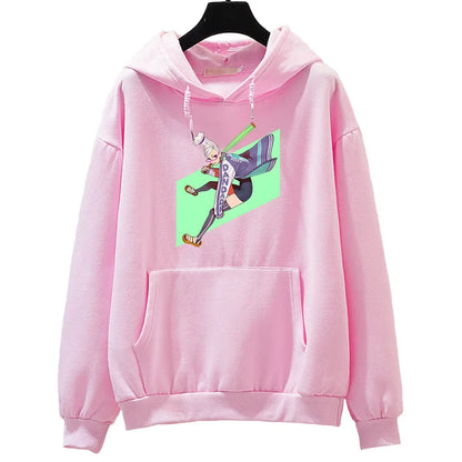 Dandadan Ayase Seiko Hoodie - Harajuku Aesthetic Sweatshirt for Women & Couples