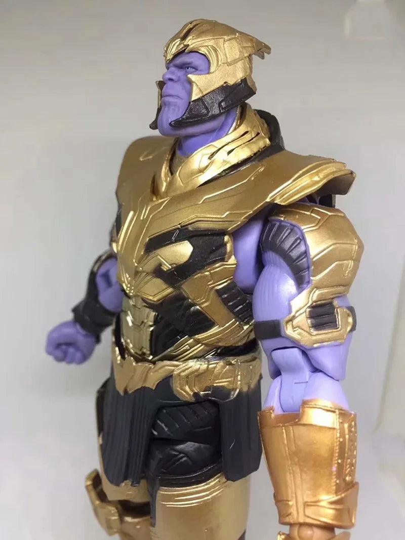 Wield the Power of Thanos! Marvel SHFiguarts Thanos Action Figure - 7.2", Highly Detailed, Articulated, Perfect for Collectors