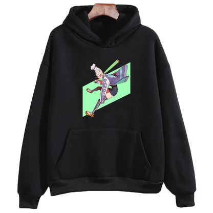 Dandadan Ayase Seiko Hoodie - Harajuku Aesthetic Sweatshirt for Women & Couples